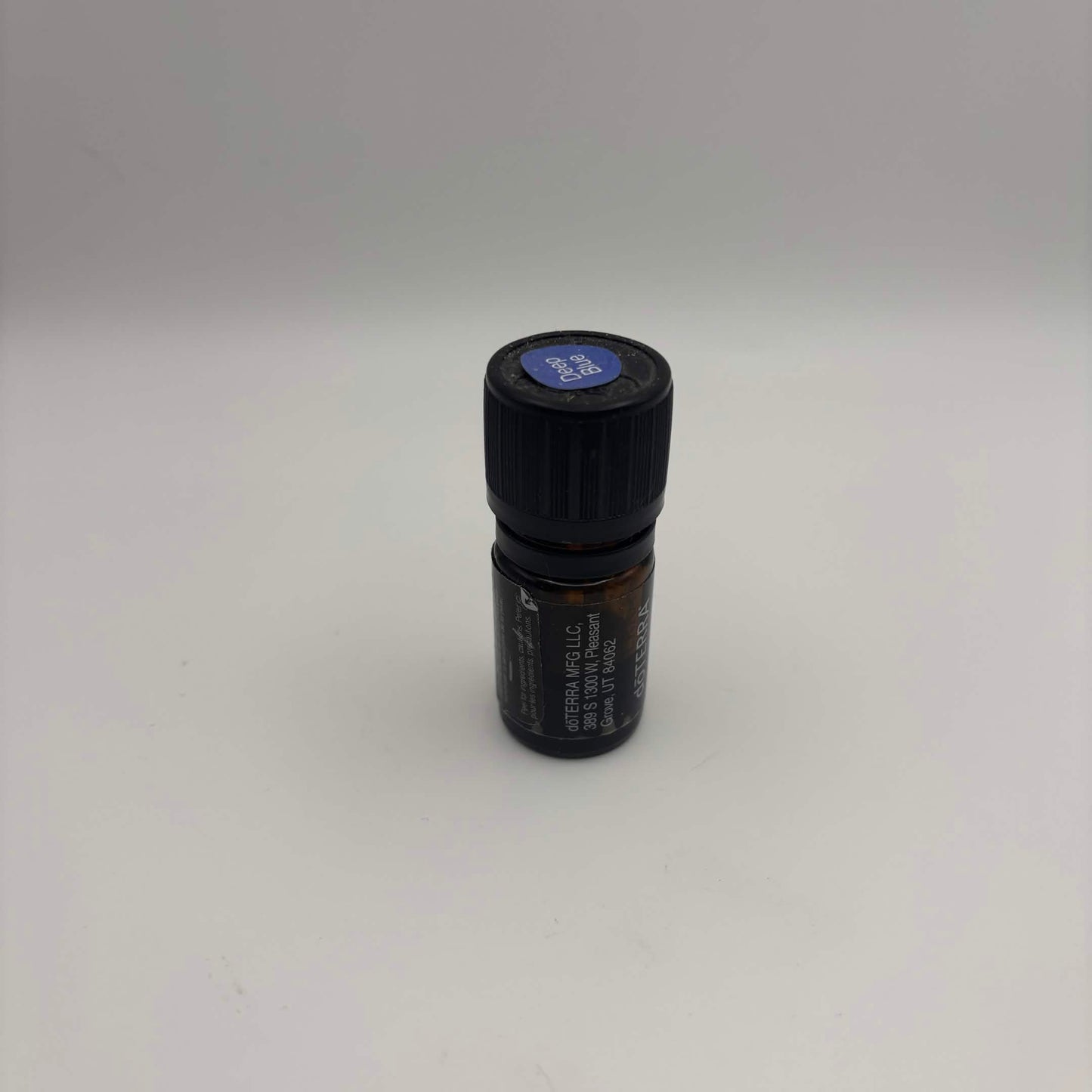 OPENED doTERRA Deep Blue Essential Oil Blend 5 mL — Approx. 2 mL Remaining
