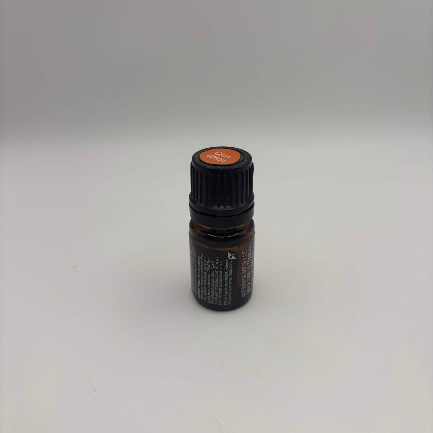 OPENED doTERRA Cinnamon Bark Essential Oil 5 mL — Approx. 4 mL Remaining