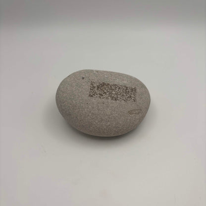 Original Hand-Painted Lake Superior Stone — Final Piece in 3-Piece Series