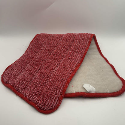 Rubbermaid Reveal 1M19 Microfiber Wet Mop Pad — Red — 16.5"