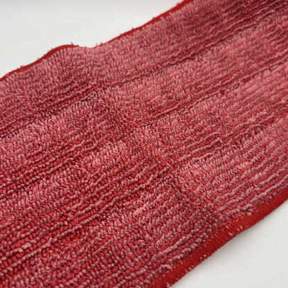 Rubbermaid Reveal 1M19 Microfiber Wet Mop Pad — Red — 16.5"