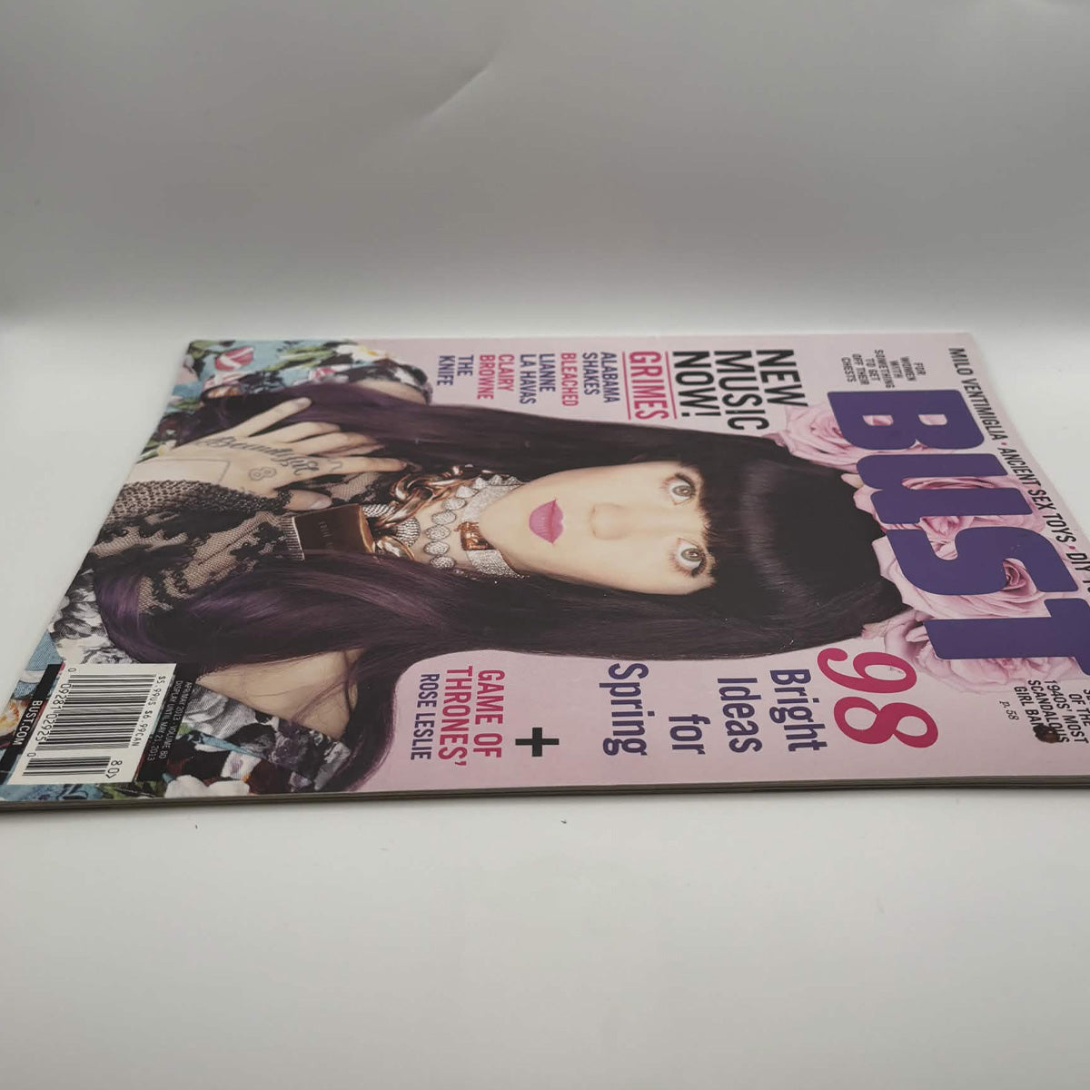 BUST Magazine — April/May 2013 — Grimes Cover — Music, Fashion & Culture