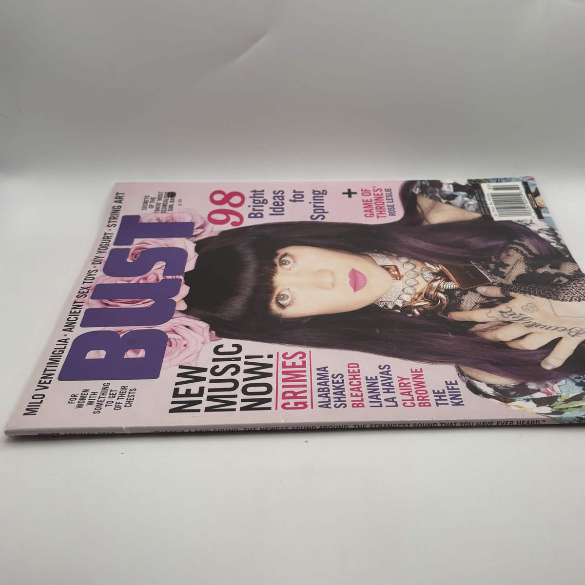 BUST Magazine — April/May 2013 — Grimes Cover — Music, Fashion & Culture