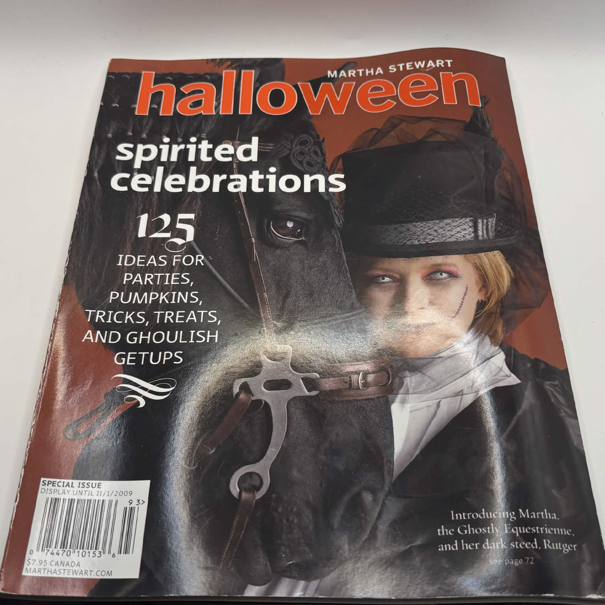 Martha Stewart Halloween — Spirited Celebrations — 2009 Special Issue