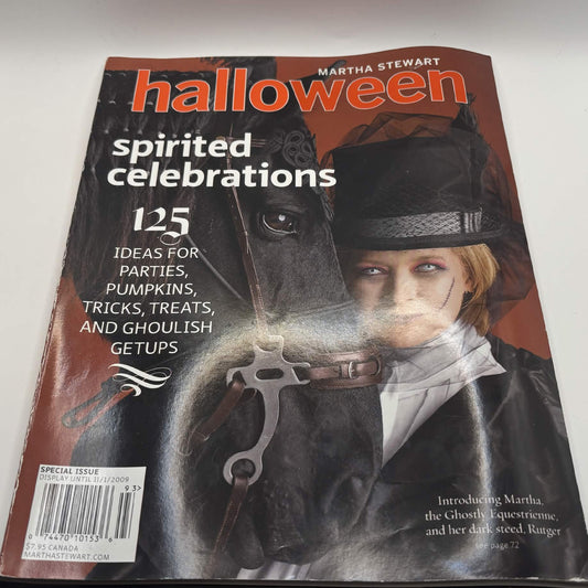 Martha Stewart Halloween — Spirited Celebrations — 2009 Special Issue