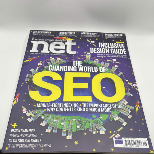 net Magazine Issue 295 August 2017 – The Changing World of SEO & Inclusive Design