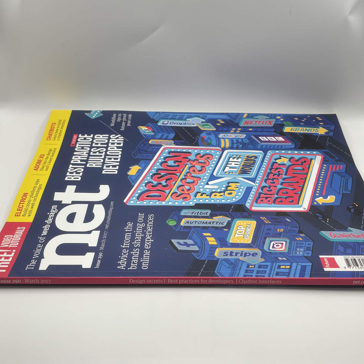 net Magazine Issue 290 March 2017 – Design Secrets, Developer Best Practices & Chatbots