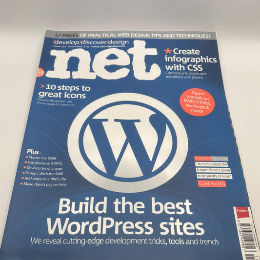 net Magazine Issue 247 – November 2013 – WordPress Web Design & Development