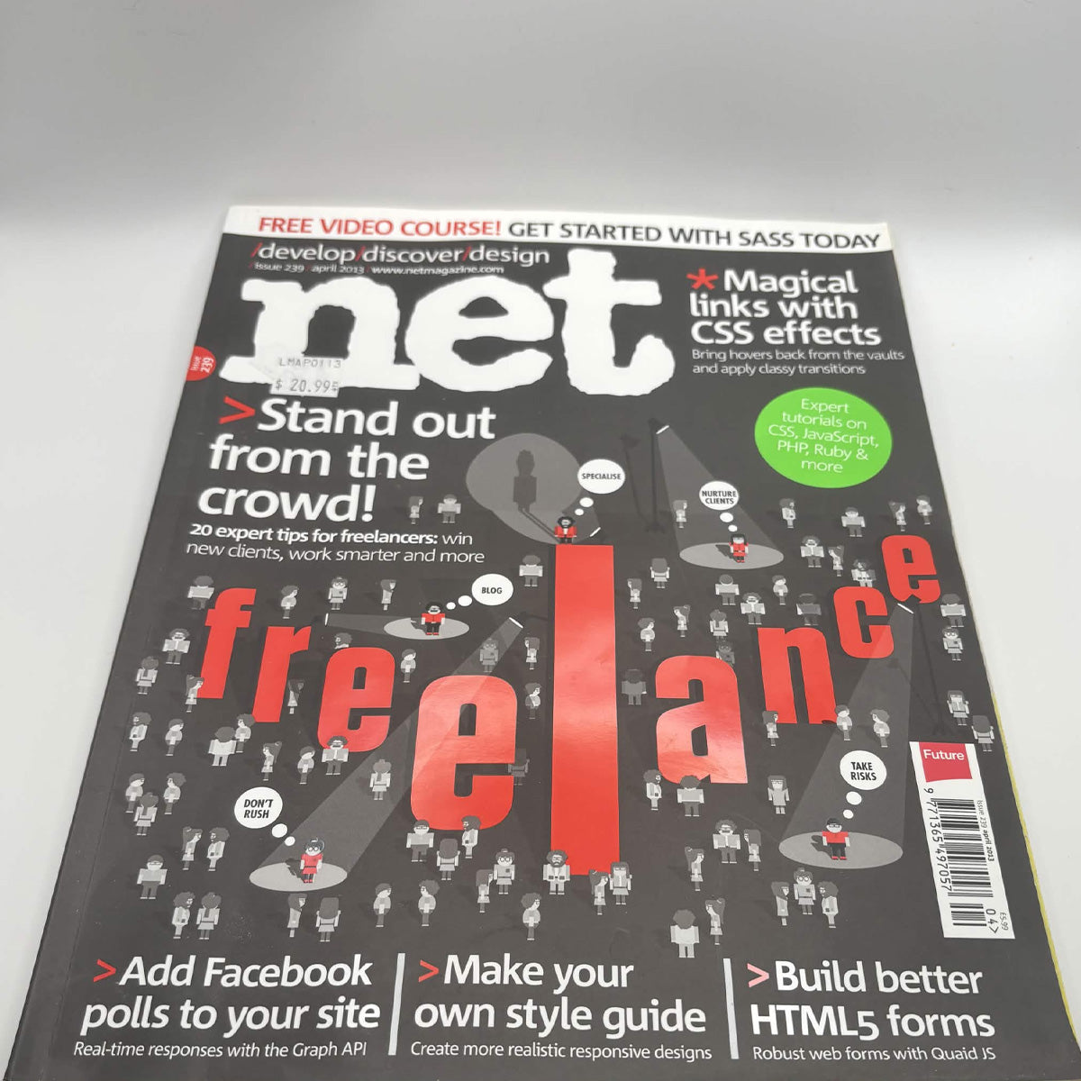 net Magazine Issue 239 April 2013 – Freelancing, CSS Effects & HTML5 Web Design