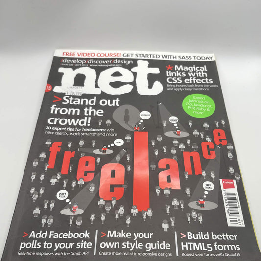 net Magazine Issue 239 April 2013 – Freelancing, CSS Effects & HTML5 Web Design