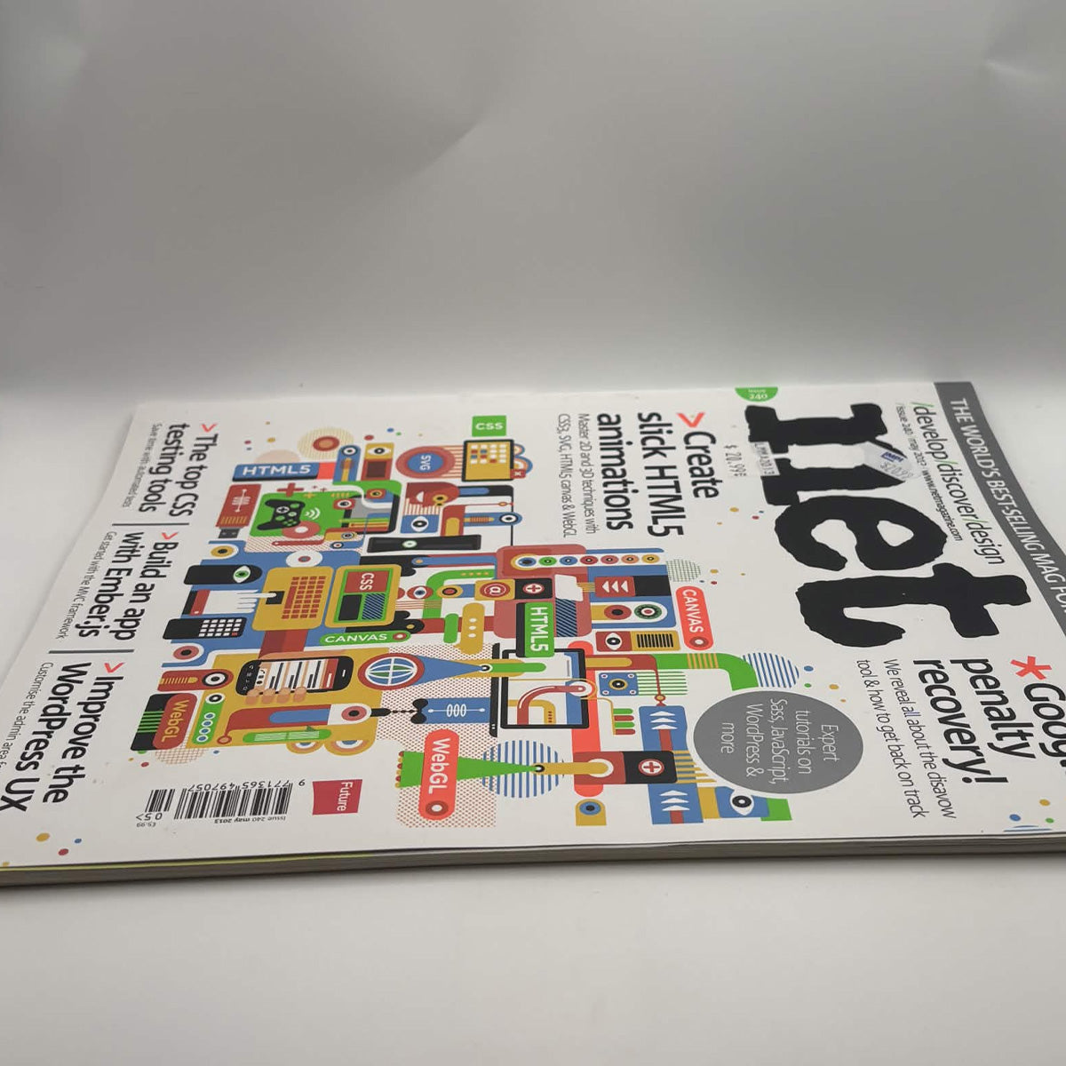 net Magazine Issue 240 May 2013 – HTML5 Animations, Google Penalty Recovery & WordPress UX