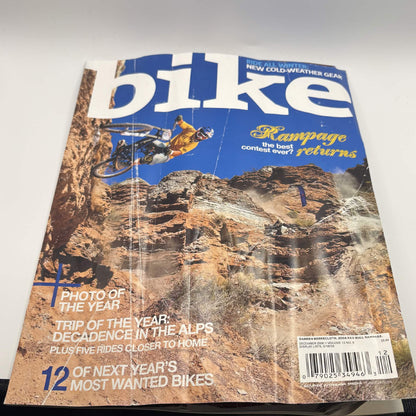 Bike Magazine — December 2008 — Red Bull Rampage, Mountain Biking & Gear