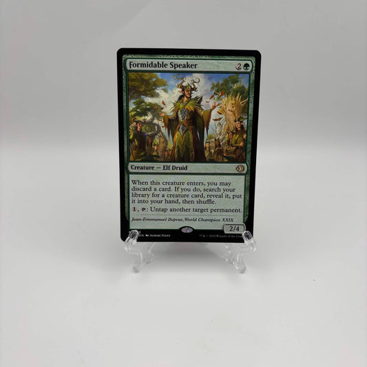 Formidable Speaker — Lorwyn Eclipsed #176 | MTG Rare | Lightly Played