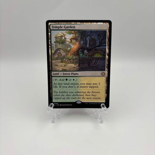 Temple Garden — Lorwyn Eclipsed #268 | MTG Rare Shock Land | Lightly Played