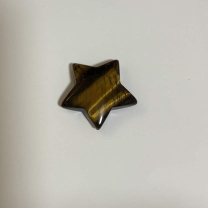 Brazilian Tiger Eye Star Carving – Natural Polished Crystal