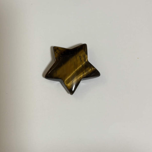 Brazilian Tiger Eye Star Carving – Natural Polished Crystal